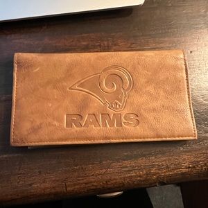 LA Rams checkbook